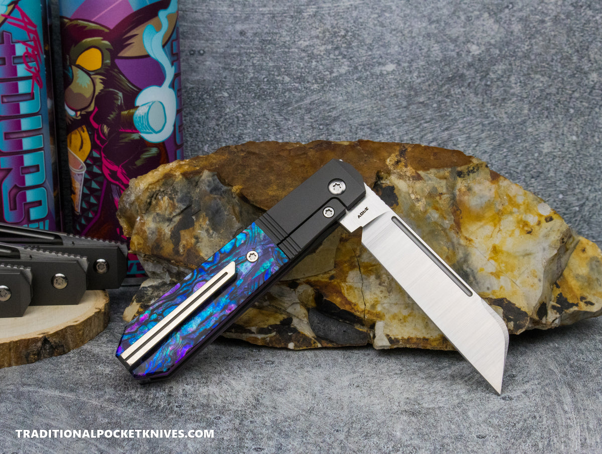 Jack Wolf Knives After Hours Jack Purple Abalone