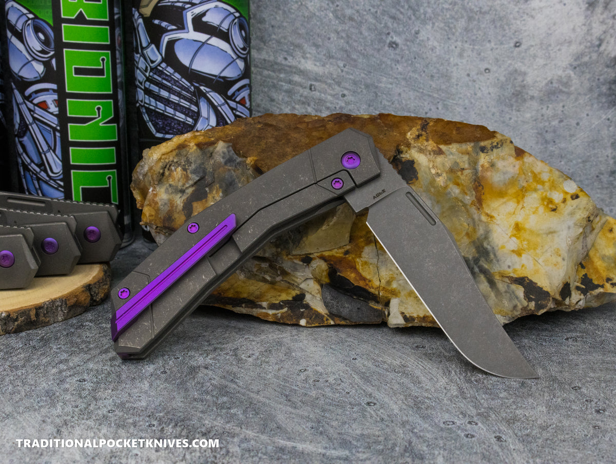 Jack Wolf Knives Bionic Jack Titanium Stonewash