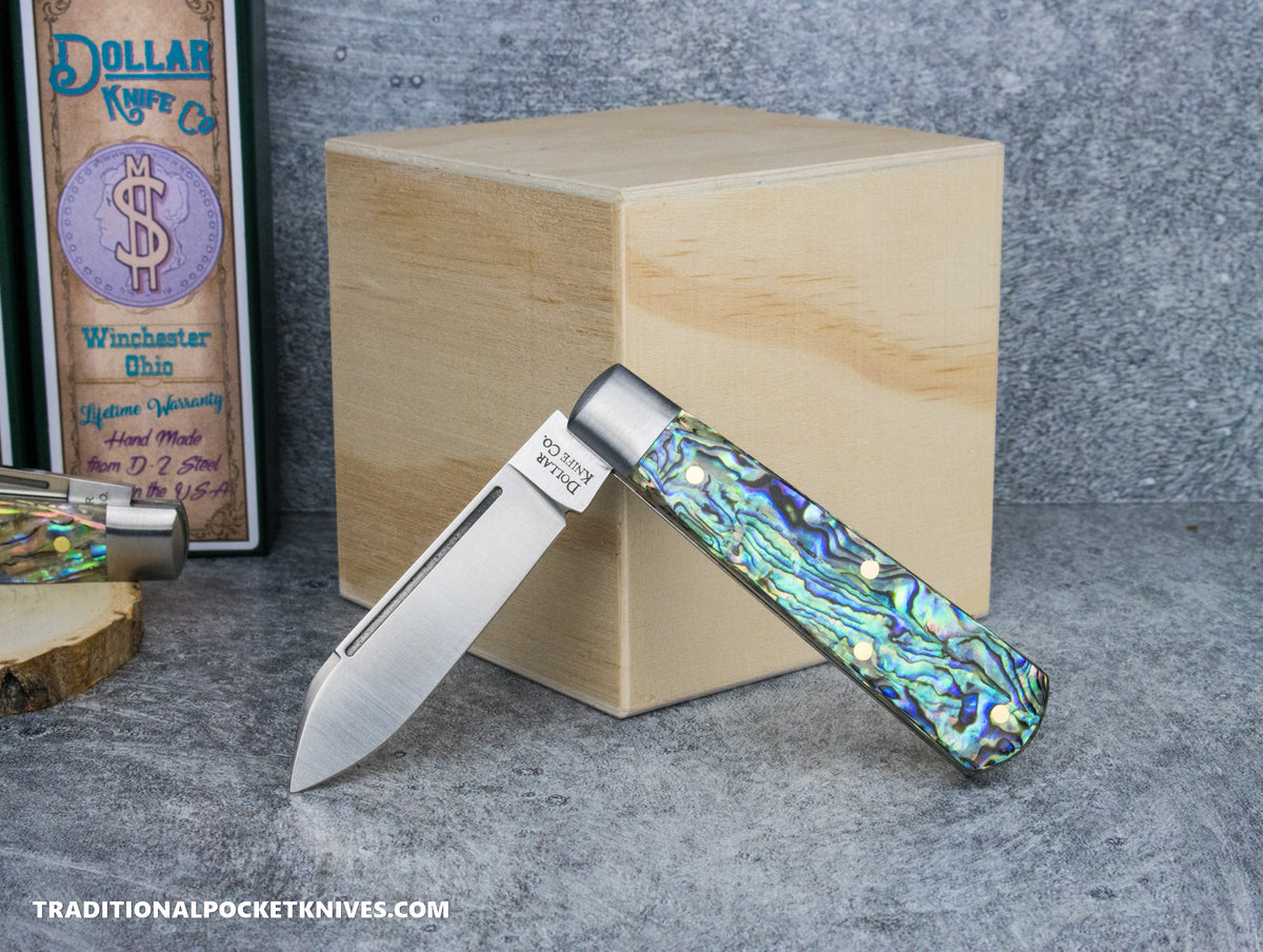 Cooper Cutlery Dollar Knife Co. Abalone Jack (A-NS)