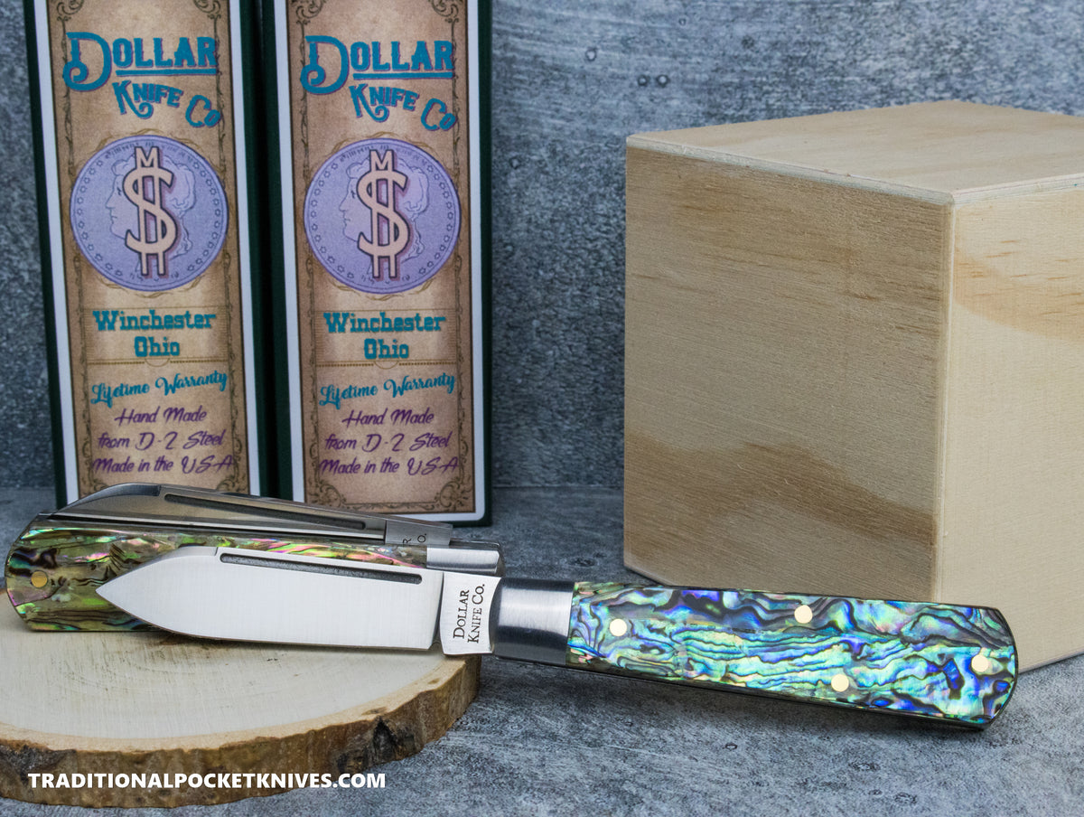 Cooper Cutlery Dollar Knife Co. Abalone Jack (A-NS)