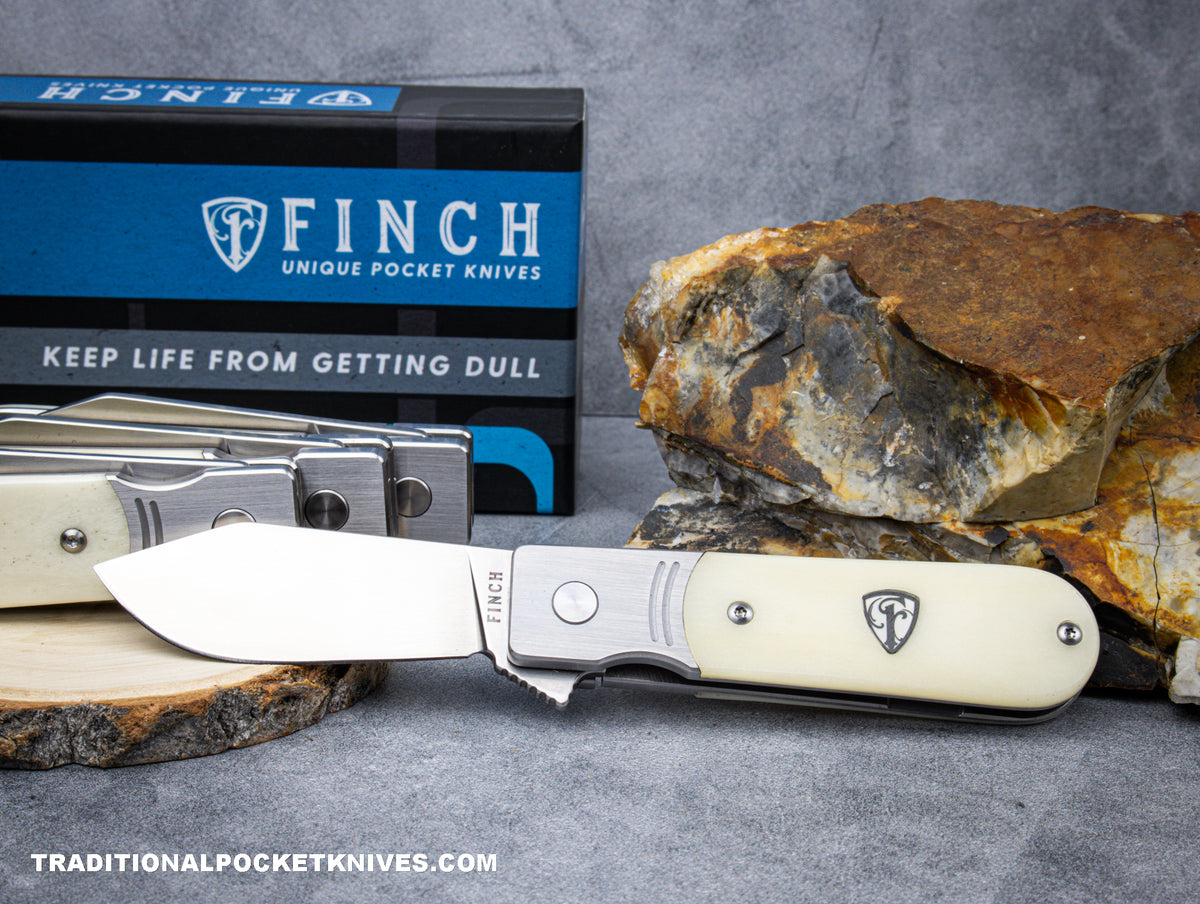 Finch Model 1929 Smooth White Bone