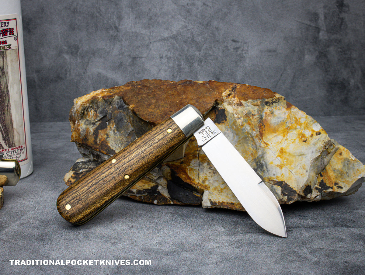 Great Eastern Cutlery #862123 Tidioute Cutlery River Town Single Jack Exotic Mexican Bocote Wood