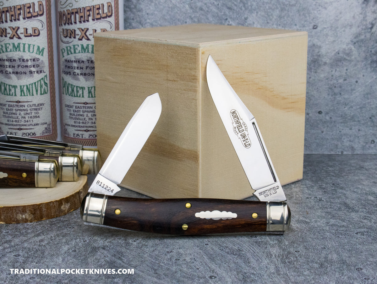 Great Eastern Cutlery #811224 Northfield UNXLD Boss Bull Keeper Desert Ironwood