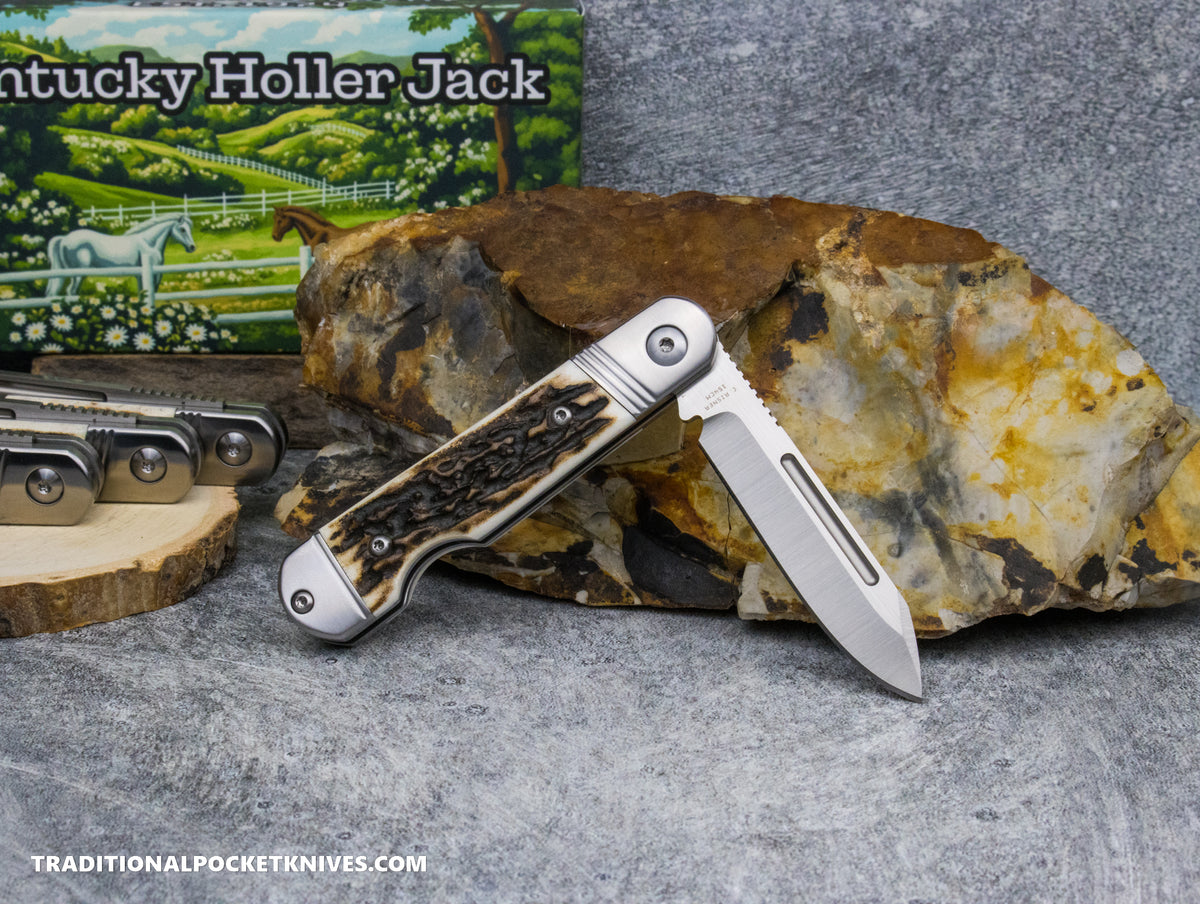 Kentucky Holler Jack: Stag - Spearpoint 154CM