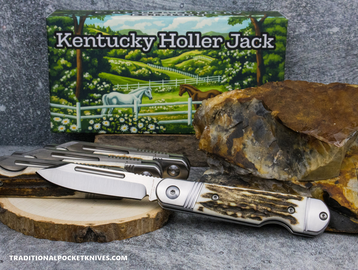 Kentucky Holler Jack: Stag - Spearpoint 154CM