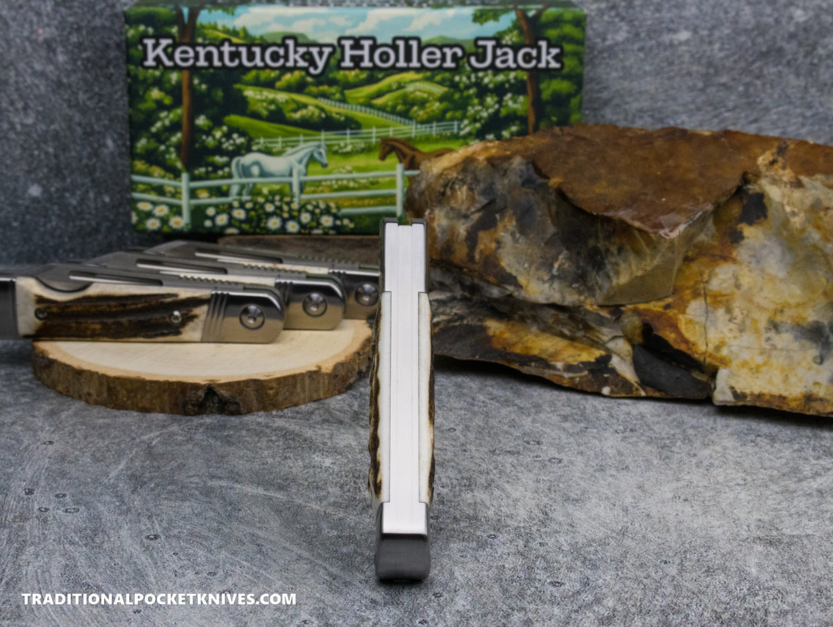 Kentucky Holler Jack: Stag - Spearpoint 154CM