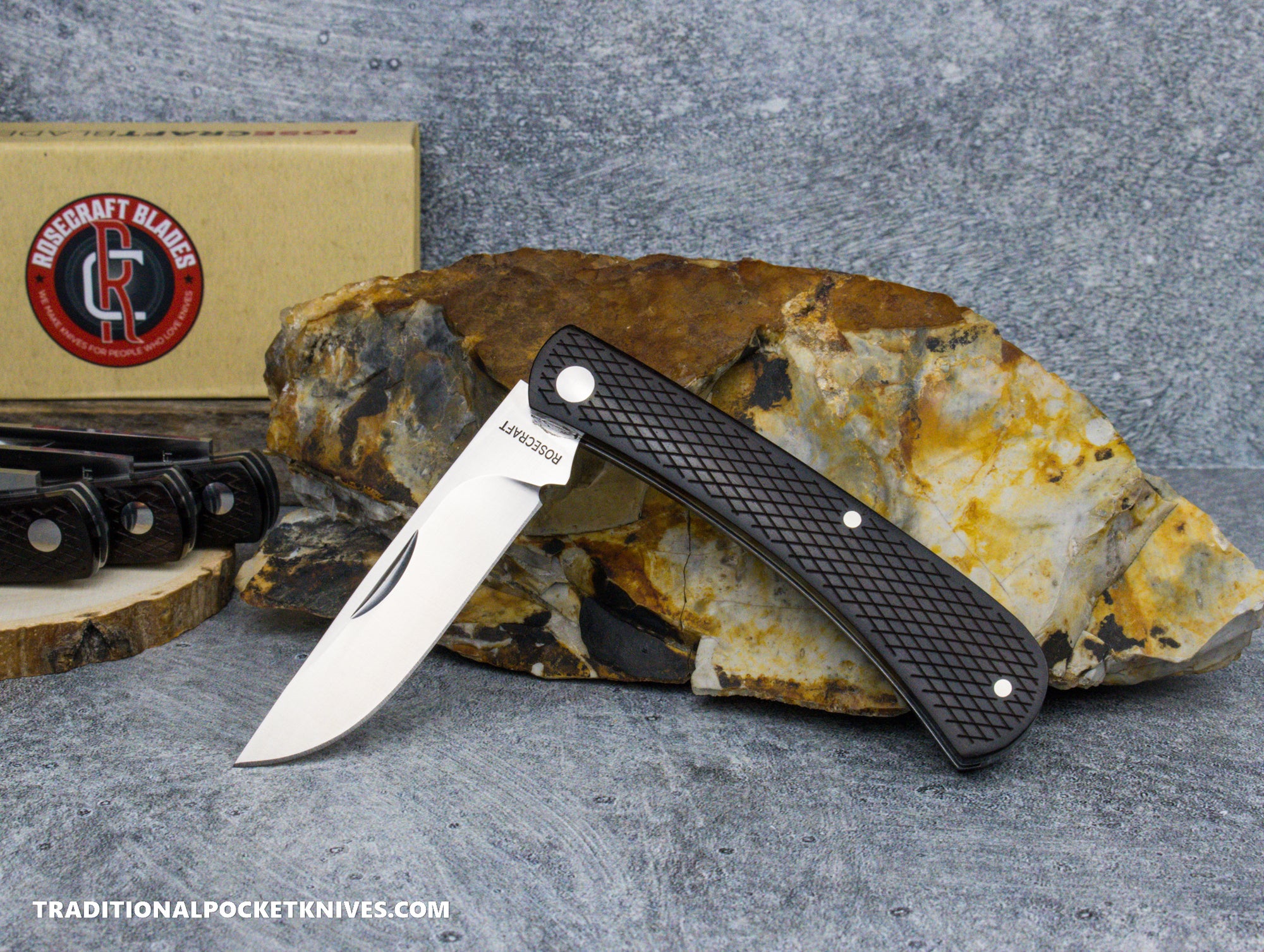 RoseCraft Blades Overall Creek Farm Hand Black Sandalwood (RCT022-BSW)