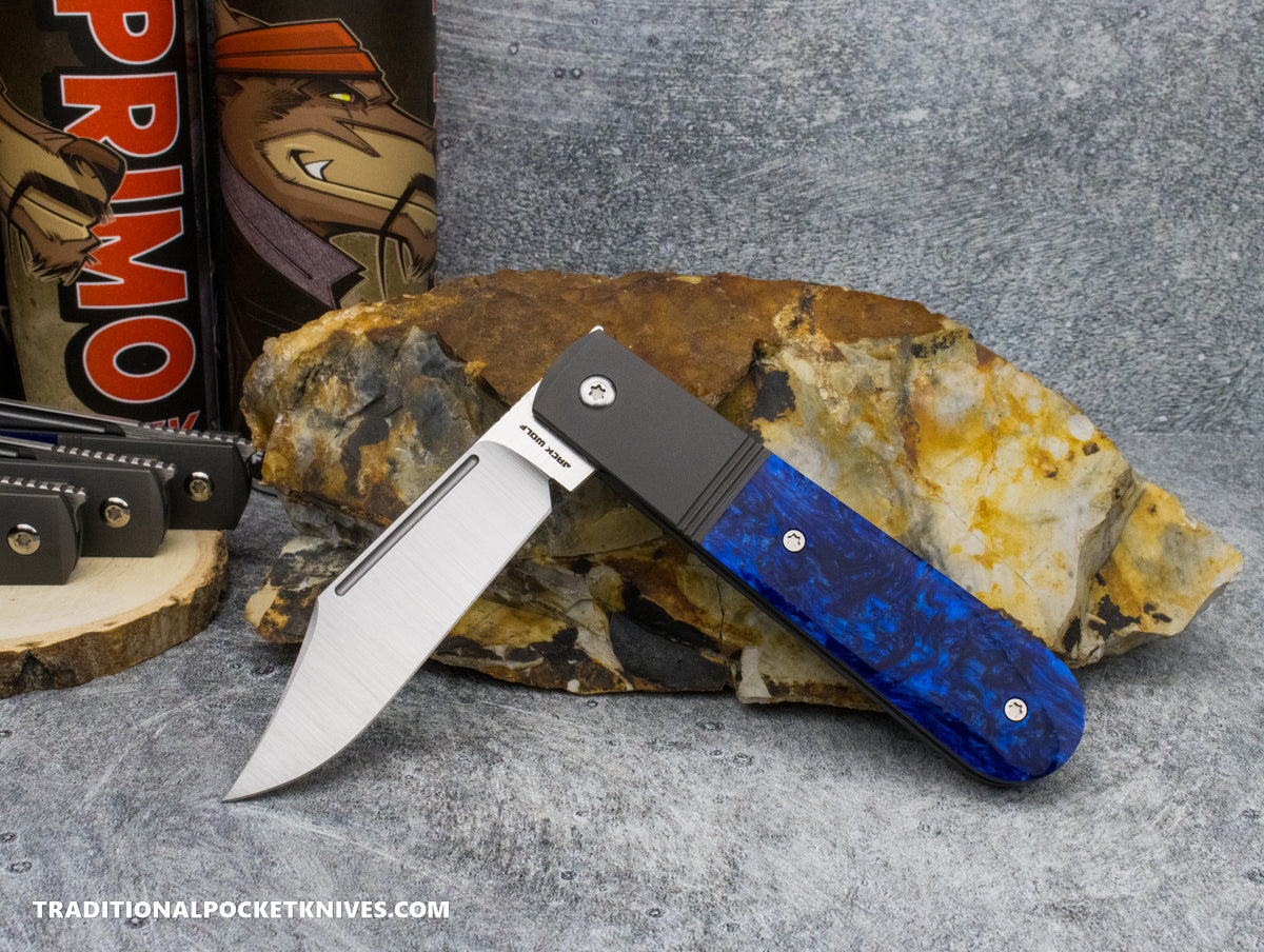 Jack Wolf Knives Primo Jack Kirinite Crystal Lake