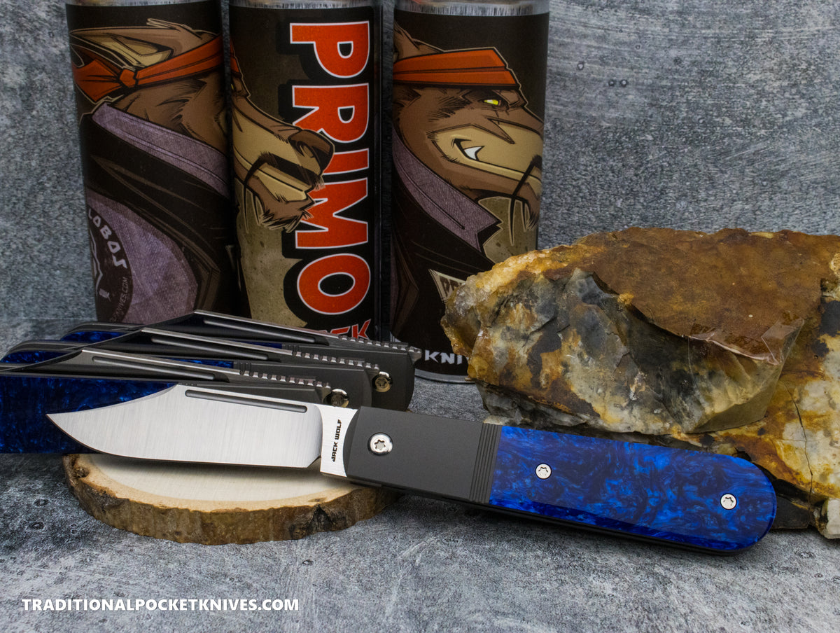 Jack Wolf Knives Primo Jack Kirinite Crystal Lake