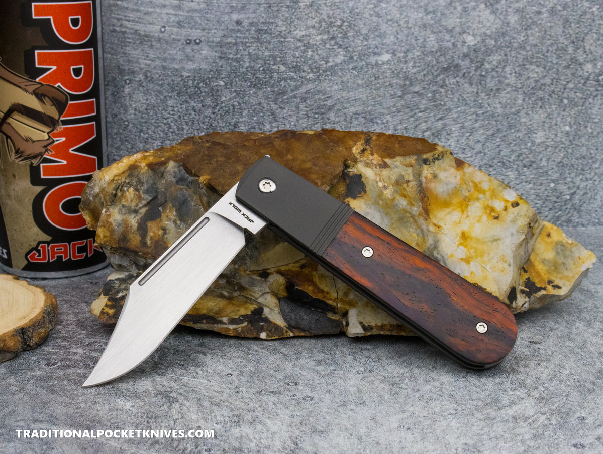 Jack Wolf Knives Primo Jack Rosewood Hand Satin #4