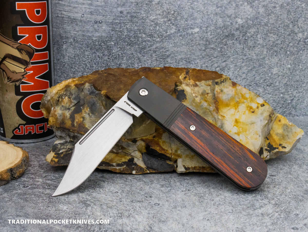 Jack Wolf Knives Primo Jack Rosewood Hand Satin #7