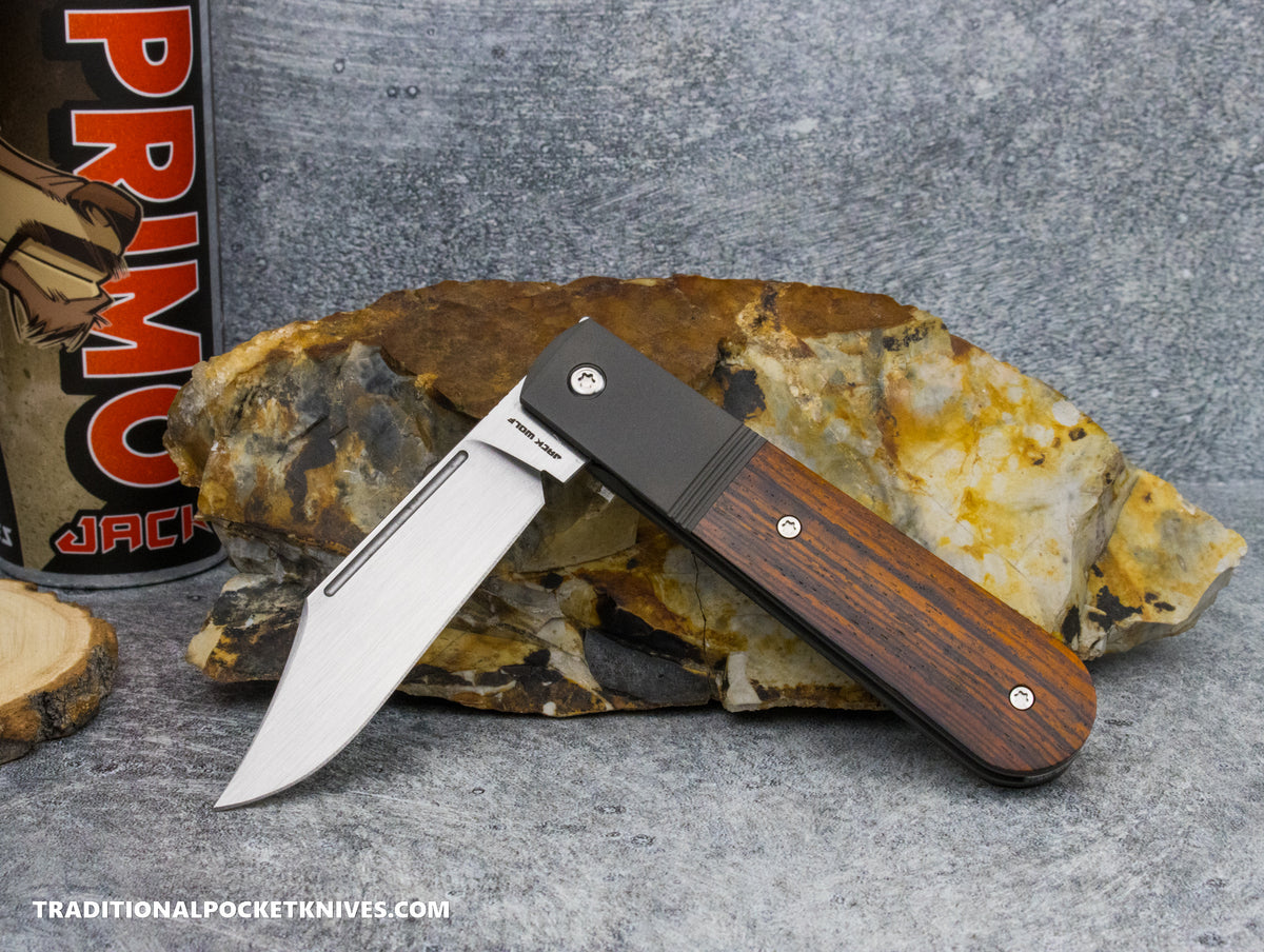 Jack Wolf Knives Primo Jack Rosewood Hand Satin #8