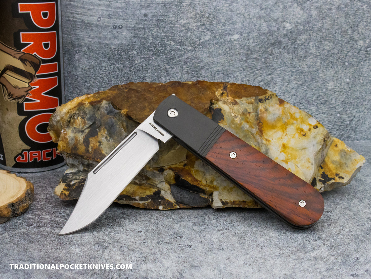 Jack Wolf Knives Primo Jack Rosewood Hand Satin #9