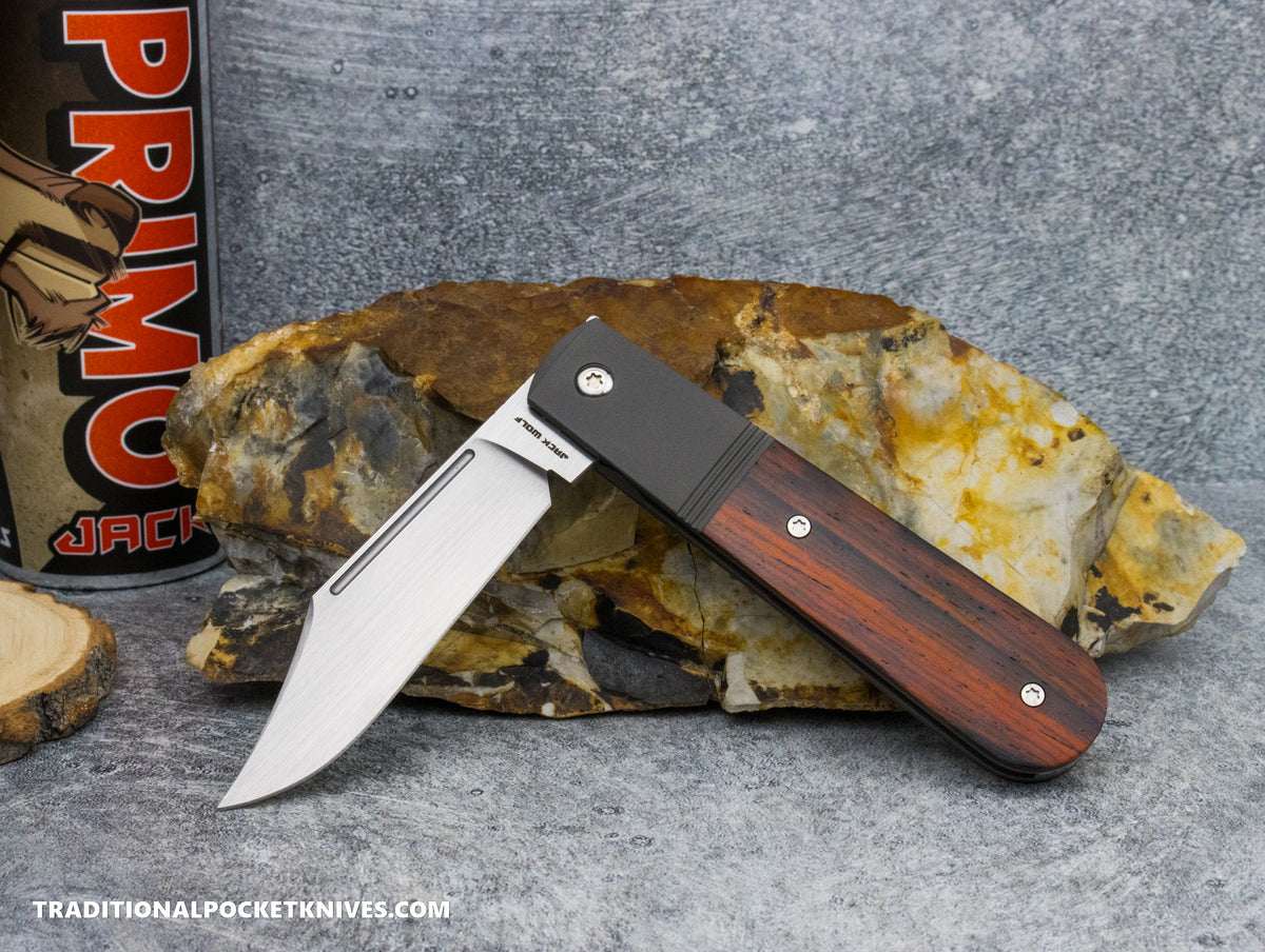 Jack Wolf Knives Primo Jack Rosewood Hand Satin #10