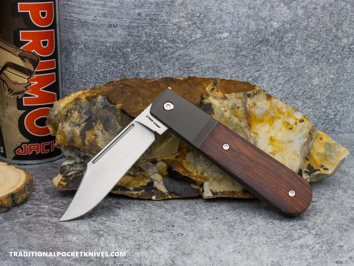 Jack Wolf Knives Primo Jack Rosewood Hand Satin #11