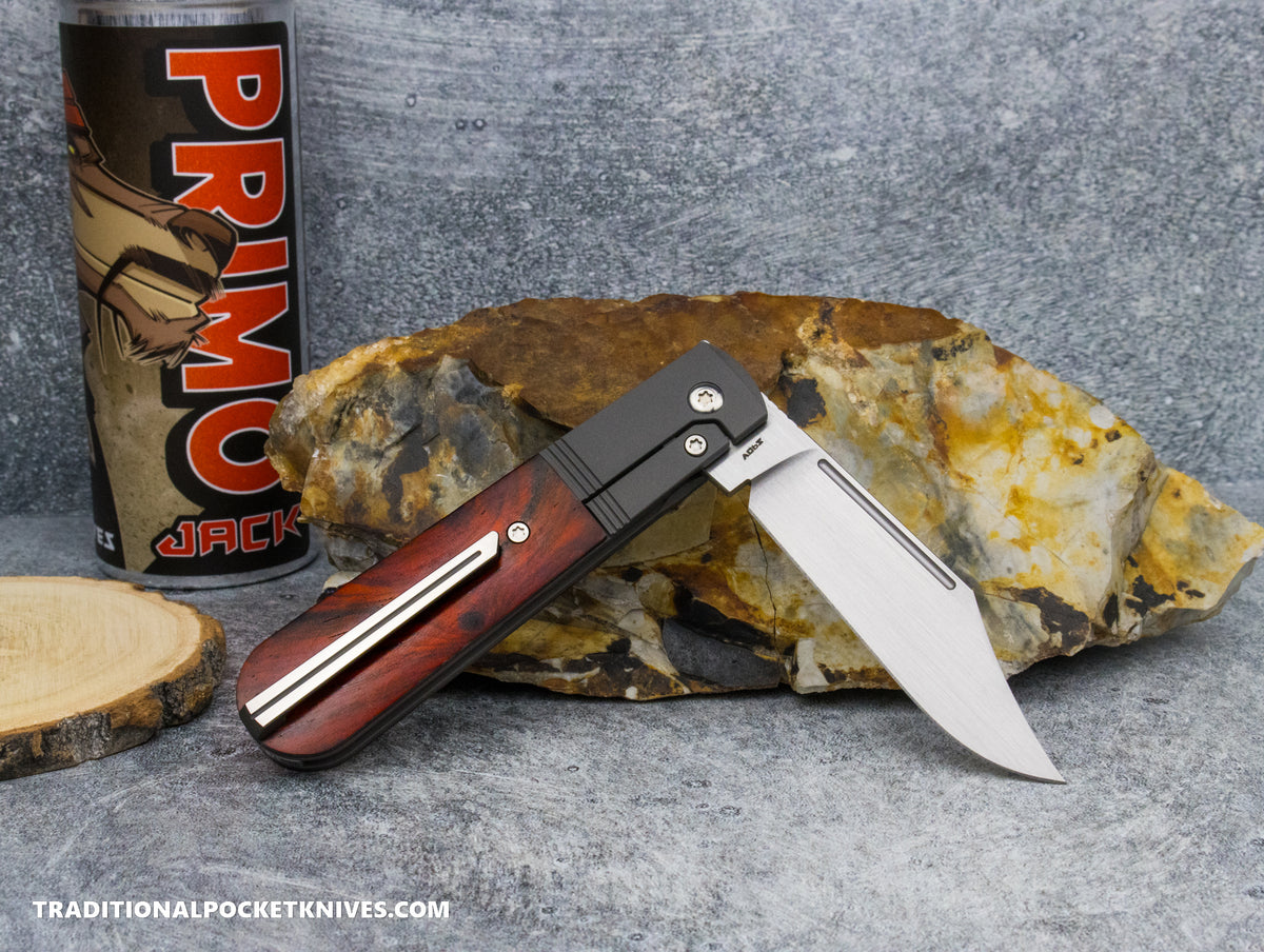 Jack Wolf Knives Primo Jack Rosewood Hand Satin #1