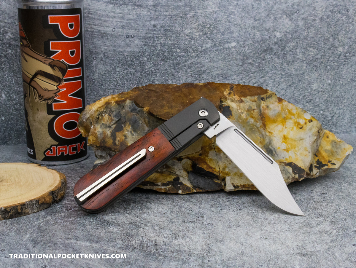 Jack Wolf Knives Primo Jack Rosewood Hand Satin #2