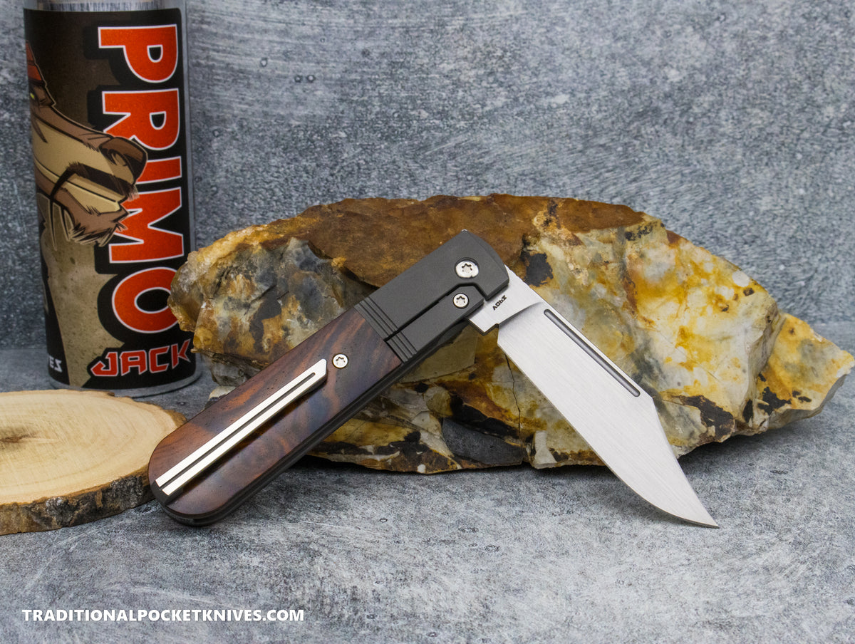 Jack Wolf Knives Primo Jack Rosewood Hand Satin #3