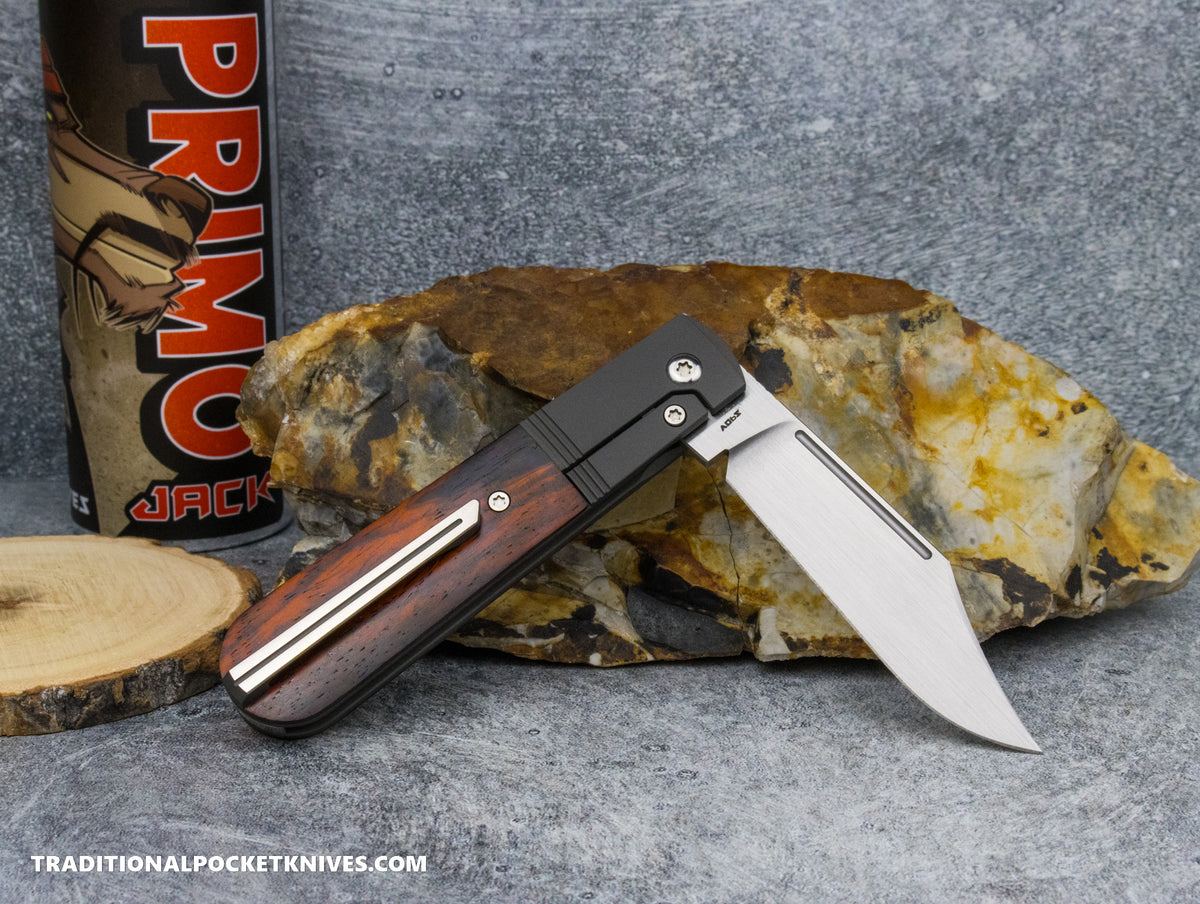 Jack Wolf Knives Primo Jack Rosewood Hand Satin #4