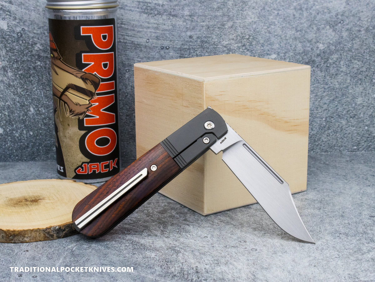 Jack Wolf Knives Primo Jack Rosewood Hand Satin #6