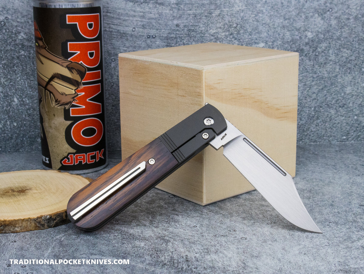 Jack Wolf Knives Primo Jack Rosewood Hand Satin #7