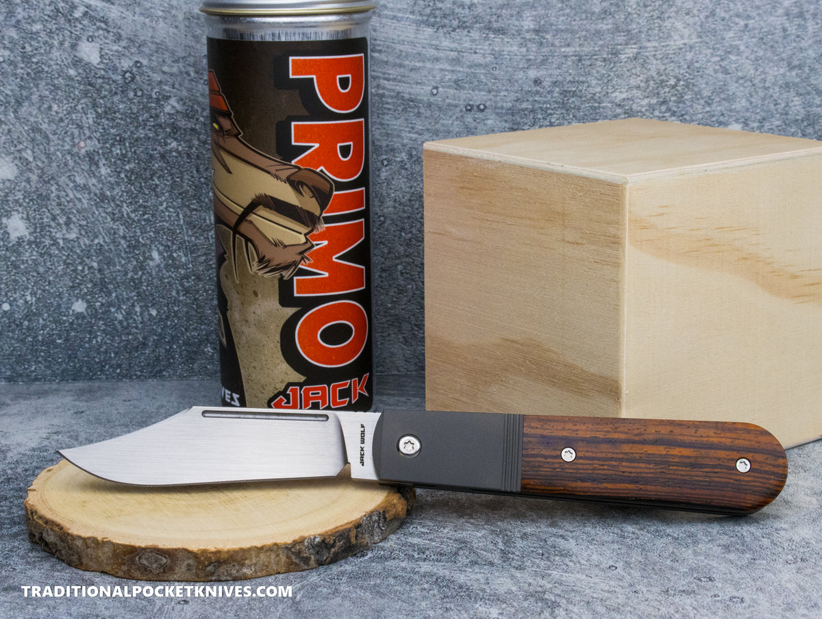 Jack Wolf Knives Primo Jack Rosewood Hand Satin #8