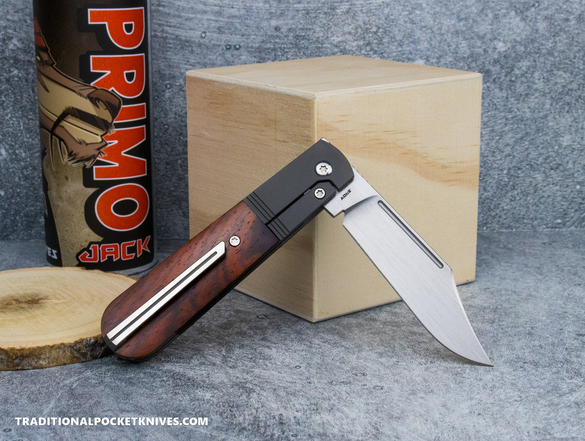 Jack Wolf Knives Primo Jack Rosewood Hand Satin #9