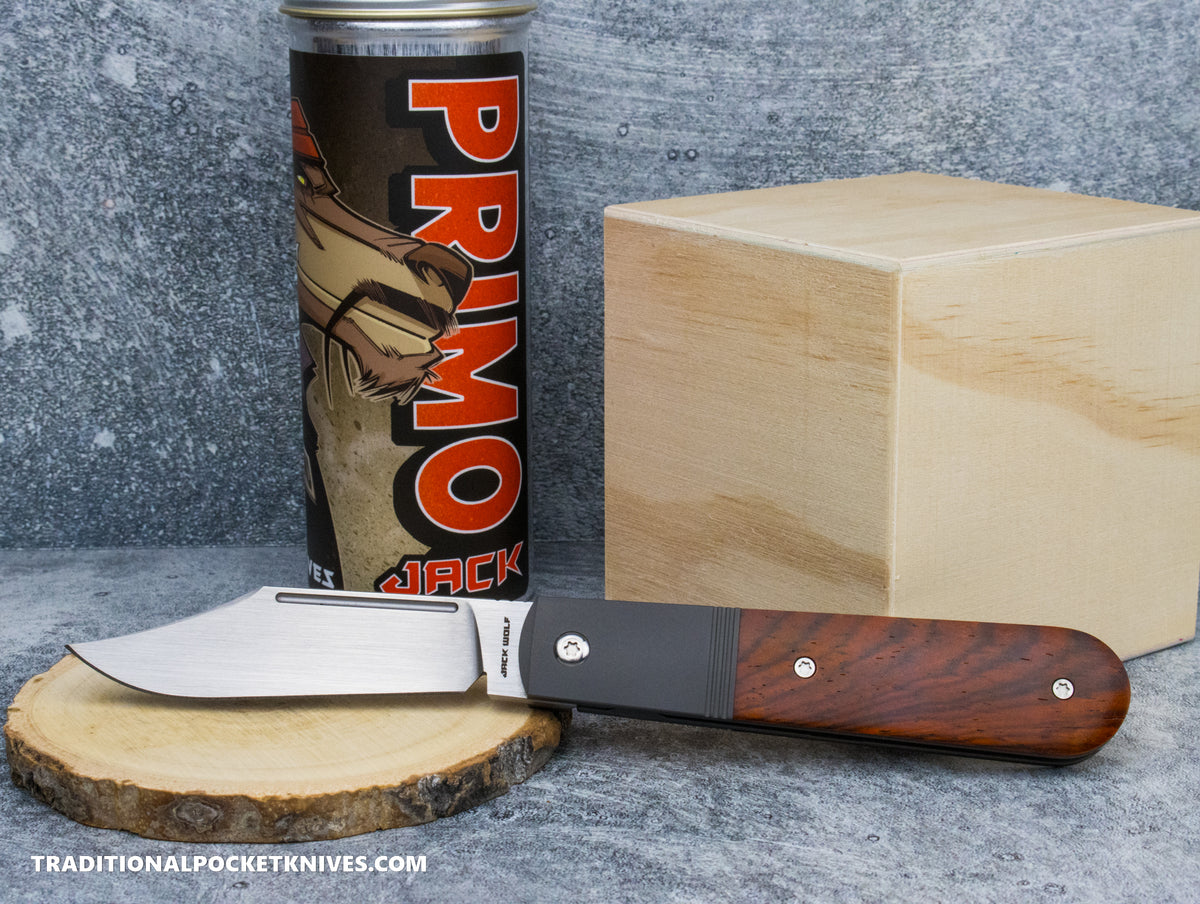 Jack Wolf Knives Primo Jack Rosewood Hand Satin #9