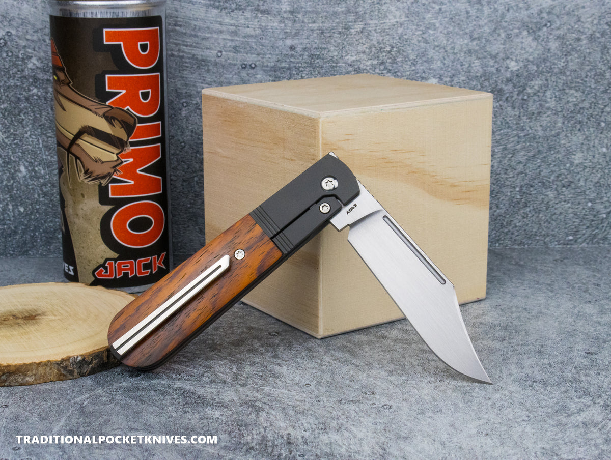 Jack Wolf Knives Primo Jack Rosewood Hand Satin #12