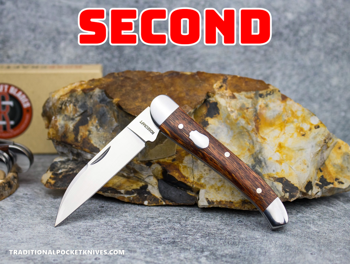 SECONDS: RoseCraft Blades French Broad Jack Rosewood (RCT007-RW)