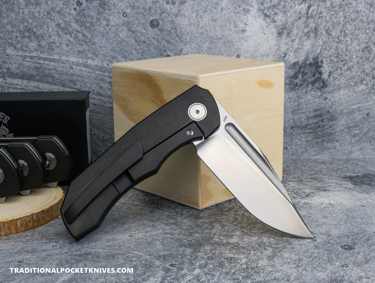 BergBlades Ti DLC Tick DLC/Bright Stonewash