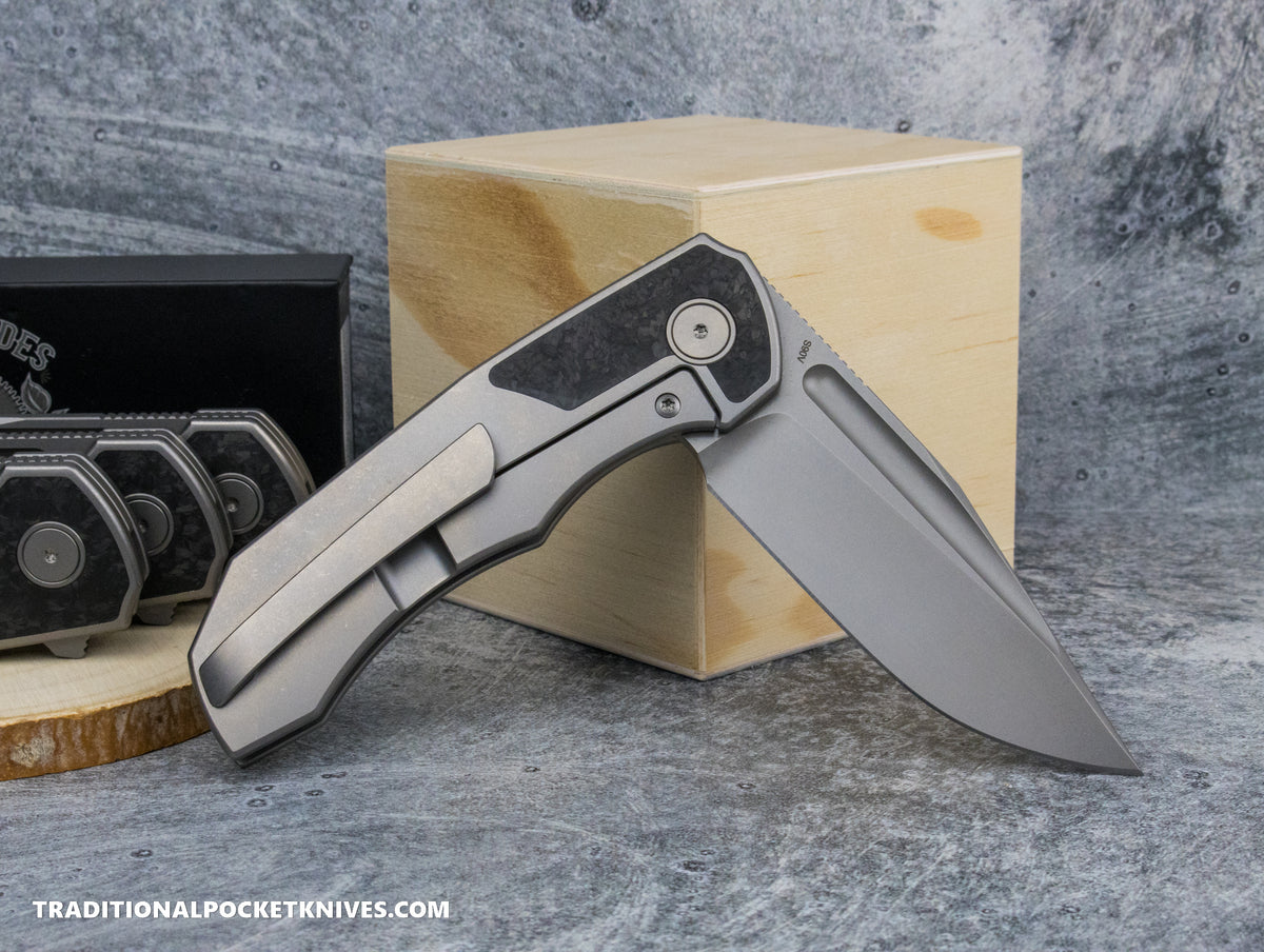 BergBlades Tick Carbon Fiber Sandblast/Stonewash